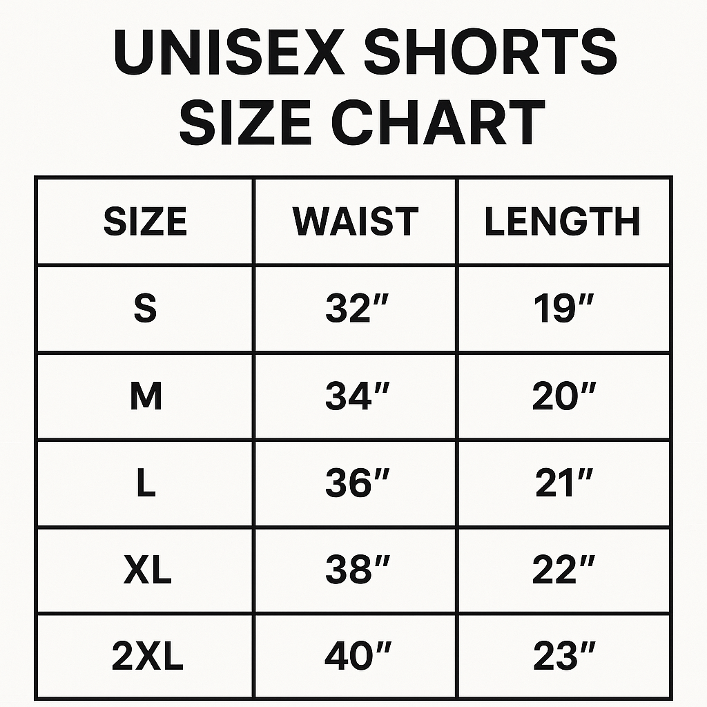 "Declaración" UNISEX Shorts