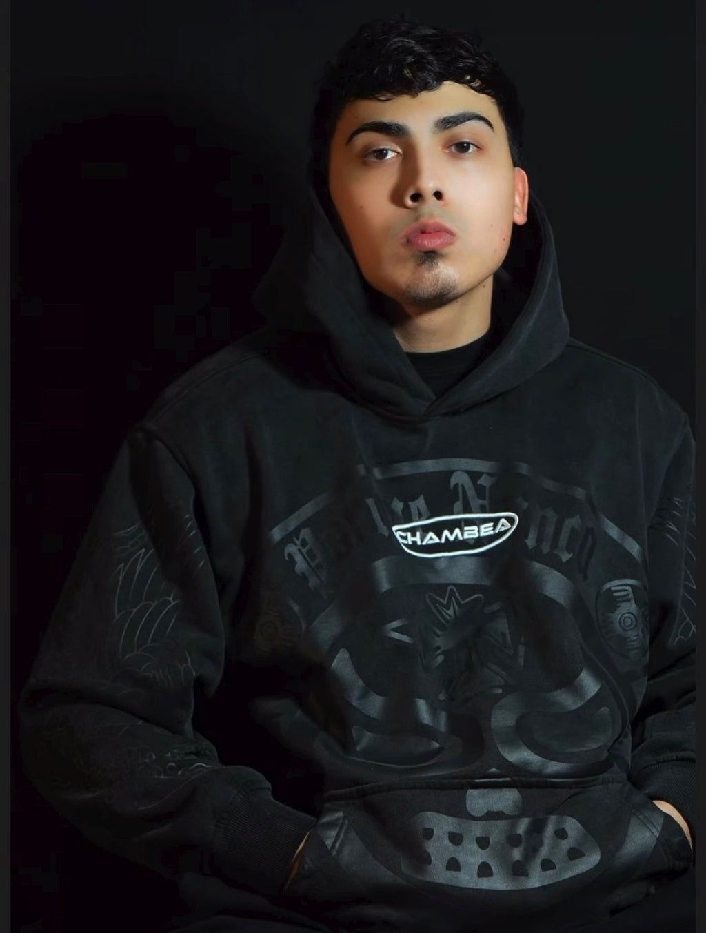 EL HOODIE - "Obsidian Black"